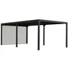 HABRITA - Pergola bioclimatique ALUMINIUM XXL - gris