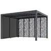 HABRITA - Pergola bioclimatique ALUMINIUM - 10,80 m²