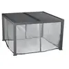 HABRITA Kit rideau moustiquaire pour pergola bioclimatique PER 3630 BI
