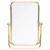 Signature Miroir de table à poser en laiton - H46 cm