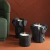 Bougie noire grand modèle