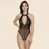 Body ouvert à dentelle Eva - S/M
