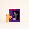 Stimulateur sans contact Sienna - 9 x 2 x 5,8 cm Orange