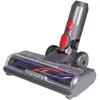 Brosse motorisée électrique Turbo compatible pour Dyson V7 V8 V10 V11 V15 Libération rapide avec rouleau poils pour tapis de sol parquet carrelage avec lumière LED | SOS ACCESSOIRE