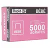 Rpid RAPID Lot de 5 Boîtes de 5000 Agrafes Bébé cuivrées (11974602)