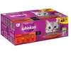 Mégapack Whiskas Adult 1+ 48 x 85 g pour chat - Sélection classique en sauce