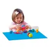 Clairefontaine Maildor 302045MD - Un lot de 10 sets de table 40x30 cm en polypropylène bleu