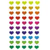 Clairefontaine Maildor 560380C - GOMMETTES 3D Cooky - 1 planche 12x8 cm - 50 stickers - C URS MULTICOLORES