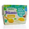 BLEDINA Blédina Les Brassés Mangue 100% végétal au lait de coco lot de 4x95gr
