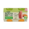 BLEDINA Blédina Les Récoltes Bio Pot Patates Douces +4m 2 x 130g
