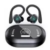 Ecouteurs sans fil Bluetooth YYK-635 Noir avec crochets d'oreille pour...
