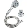 Pommeau de douche ROUSSEAU Combiné Flexible 5 JETS HEKO chromé