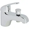 ROUSSEAU Robinet mitigeur mécanique baignoire et douche - Chromé - Monotrou NF