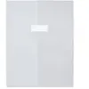 Protege Cahier A4 Pvc Cristal Avec Rabat Incolore