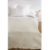 Toison d?or Couverture en pure laine double face VOLTA Blanc