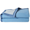 Toison d?or Couverture en pure laine double face VOLTA Bleu ciel