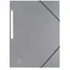 OXFORD Lot de 10 Chemises 3 Rabats Eurofolio+ A4 avec Elastique Couver...
