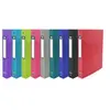 Elba OXFORD Classeur Osmose A4 Dos 20mm 4 Anneaux Ronds Couverture Polypro Coloris Assortis