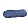 Hamelin ELBA Fourre-Tout Rond 22x6cm a Fermeture Eclair Cuir Teinte Bleu Roi