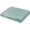 Toison d?or Drap housse en jersey extensible JERSYLOR Bleu baltique