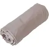 Toison d'Or Drap housse en coton Lavé (160x200 cm - Gris Galet)