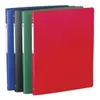 Elba Modling Classeur Neutre A4 Dos 20mm 4 Anneaux Ronds Couverture Polypro Bleu