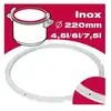 SEB Joint autocuiseur inox 792189 4,5-6-7,5L Ø22cm noir