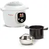 MOULINEX COOKEO+ MULTICUISEUR INTELLIGENT 6 PROGRAMMES, 180 RECETTES 6L BLANC CE85BA10