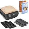 Tefal Croque-gaufres 700w - SW863JF0