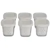 Lot de 6 pots sans égouttoir pour yaourtière Multi Delices SEB - XF100110