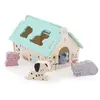 Vilac Boîte à formes : Maison des animaux - Sarah Betz