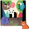 Vilac - Jeu d'encastrement sonore Jungle  Multicolore taille unique
