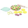 Jouets d'imitation - VILAC - Dinette Tarte aux Fruits - Bois - 30 pièces - Bleu