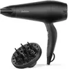 BaByliss D215DE - Seche-cheveux Power Smooth 2000 - Leger et ergonomique- Sechage rapide