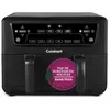 Friteuse à air chaud - CUISINART - XXL Air Fryer Dual-Zone - 10,4 Litr...