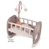 Smoby Berceau à barreaux de poupée mobile Baby Nurse