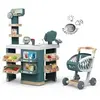 Marchande avec plusieurs fonctions de jeu et 42 accessoires Smoby