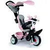 Tricycle évolutif Smoby Baby Driver Plus - Rose