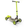 SMOBY Patinette Bois 4 Roues - Guidon Ajustable - Pliable