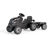 Tracteur à pédales Smoby avec remorque détachable