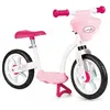 Draisienne - SMOBY - Corolle - Rose - 2 roues - Porte-poupon intégré