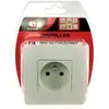 EVOE Prise 10/16A + T - Encastrable - Blanc
