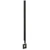 Vachette Tringle pour crémone pompier modèle 740, 741 et 742 - noir VA...