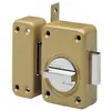 VACHETTE Verrou targette V136 bouton pêne 110 bronze sans cylindre - - 16109000