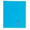Clairefontaine Cahier Protège-cahier Koverbook Spirale Polypro A4 160p Ligné+Marge coloris Aléatoire