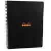Rhodia Note Book Classic Reliure Intégrale 22,5x29,7 5/5cm 160 pages Détachable Couverture Noire