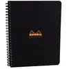 Rhodia Meeting Book Classic Reliure Intégrale 22,5x297 160 pages Imprimées Détachables Couverture Noire