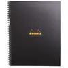 Cahier sémi-rigide Rhodia NoteBook A4+ 160 Pages 21 x 31,8 cm Noir