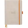 RHODIA GoalBook BEIGE A5 5X5 240p numérotées 90g ivoire