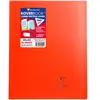 Cahier de 96 pages Seyès Clairefontaine Koverbook 24 x 32 cm Rouge